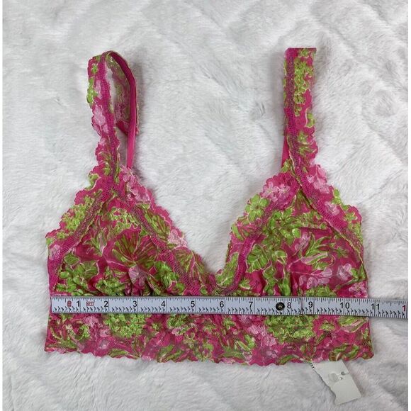 *NWT* Hanky Panky Love Lilly Pulitzer 12831 Women's Crossover Lace Bralette - XS - Picture 4 of 6